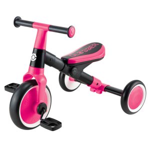 GLOBBER LEARNING TRIKE 2-IN-1 - NEON PINK