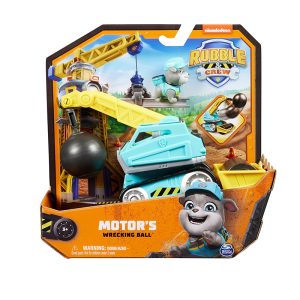 SPIN MASTER PAW PATROL RUBBLE & CREW RUBBLE & CREW MOTOR'S WRECKING BALL VEHICLE