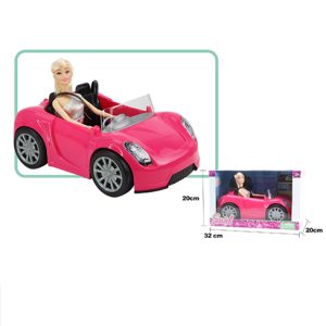 DOLL & CONVERTIBLE CAR