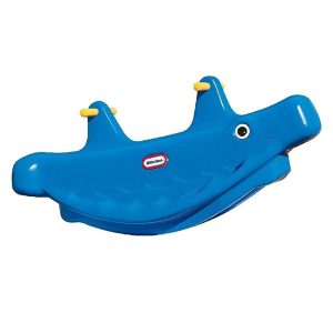 LITTLE TIKES WHALE TEETER TOTTER SEE SAW BLUE