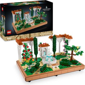 LEGO ICONS FOUNTAIN GARDEN