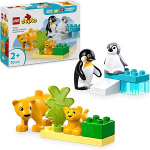 LEGO DUPLO TOWN WILD ANIMAL FAMILIES PENGUINS & LIONS