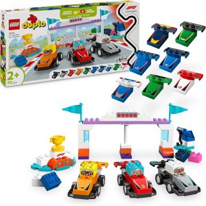 LEGO DUPLO TOWN FI TEAM RACE CARS & DRIVERS