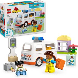 LEGO DUPLO TOWN AMBULANCE & DRIVER