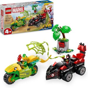 LEGO SPIDEY SPIN & ELECTRO DINOSAUR VEHICLE CHASE