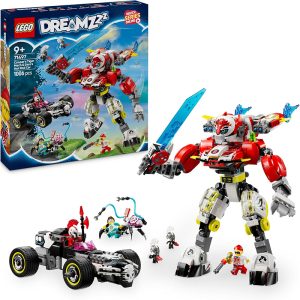 LEGO DREAMZZ COOPER'S TIGER MECH & ZERO'S HOT ROD CAR