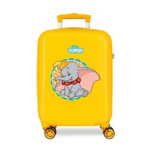 JOUMMA TROLLEY SUITCASE ABS 50 CM.4R DUMBO OCRE
