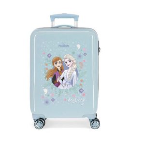 JOUMMA TROLLEY SUITCASE ABS 55CM.4R FROZEN OWN YOUR DESTINY