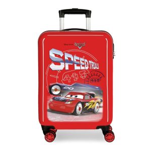 JOUMMA TROLLEY SUITCASE ABS 55CM.4R.CARS SPEED TRIALS