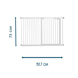BABYDAN ASTRA EXTRA WIDE WHITE 145.5-151.72CM