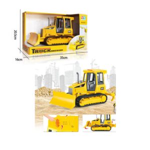FRICTION CONSTRUCTION BULL DOZER W/SOUND & BATTERY