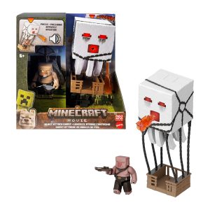 MINECRAFT BLAST ATTACK GHAST FEATURE FIGURE