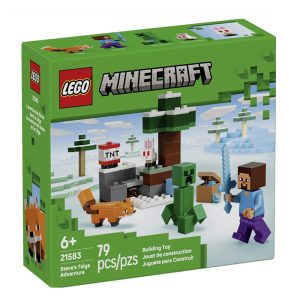 LEGO MINECRAFT 21583 - STEVE S TAIGA ADVENTURE