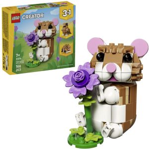 LEGO CREATOR 31376 - CUTE HAMSTER WITH A FLOWER