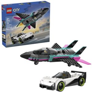 LEGO CITY GREAT 60489 VEHICLES - JET VS. CAR