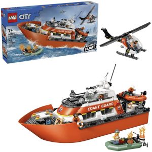 LEGO CITY EXPLORATION 60504 - COAST GUARD RESCUE BOAT & HELICOPTER