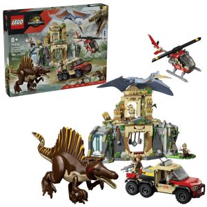 LEGO JURASSIC WORLD 76976 - SPINOSAURUS & QUETZALCOATLUS AIR MISSION