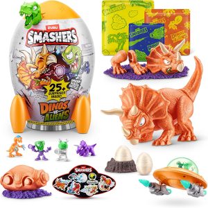 ZURU SMASHERS DINOS VS ALIENS SMASHABLE EGG TOY
