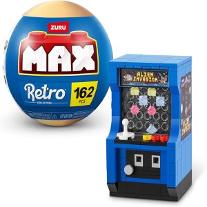 ZURU MAX PREMIUM RETRO BUILDING BRICKS NOVELTY (ARCADE MACHINE)