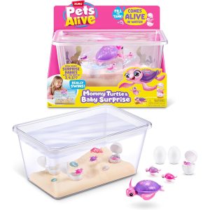 ZURU PETS ALIVE MOMMY TURTLE SURPRISE PLAYSET