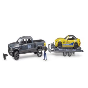 BRUDER RAM POWER WAGON & ROADSTER BRUDER RACING TEAM