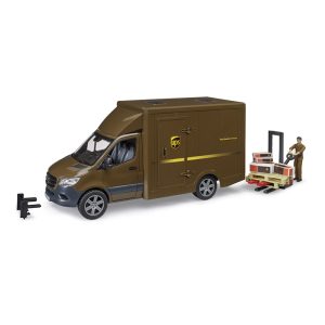 BRUDER  MB SPRINTER UPS WITH DRIVE & ACCESSORIES