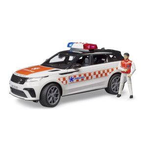 BRUDER RANGE ROVER VELA EMERGENCY DOCTOR'S VEHICLE WITH DRIVER