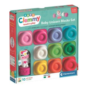 CLEMENTONI BLOCKS BABY CLEMMY UNICORN BLOCKS SET