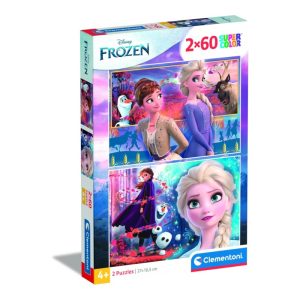 CLEMENTONI PUZZLE 2 BY 60 PIECES DISNEY FROZEN 2