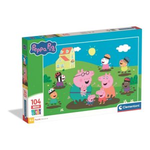 CLEMENTONI PUZZLE BY MAXI 104 PIECES PEPPA PIG