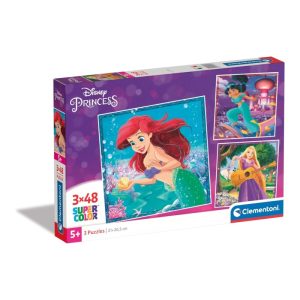 CLEMENTONI PUZZLE 3 BY 48 PIECES DISNEY PRINCESS