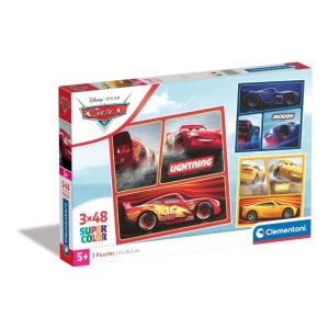 CLEMENTONI PUZZLE 3 BY 48 PIECES DISNEY CARS