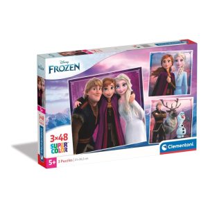 CLEMENTONI PUZZLE 3 BY 48 PIECES DISNEY FROZEN