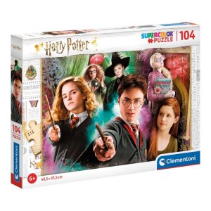 CLEMENTONI PUZZLE BY 104 PIECES SUPERCOLOR HARRY POTTER