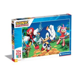 CLEMENTONI PUZZLE BY MAXI 104 PIECES SONIC