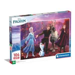 CLEMENTONI PUZZLE BY 104 PIECES SUPERCOLOR DISNEY FROZEN