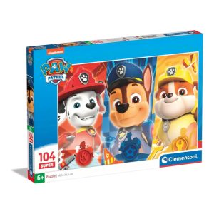 CLEMENTONI PUZZLE BY 104 PIECES SUPER PAW PATROL