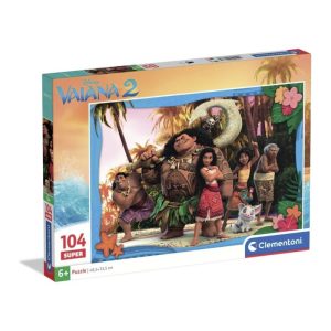 CLEMENTONI PUZZLE BY 104 PIECES SUPERCOLOR VAIANA 2
