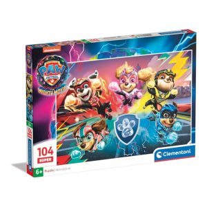 CLEMENTONI PUZZLE BY 104 PIECES SUPERCOLOR PAW PATROL