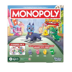 GAMES MONOPOLY JUNIOR 2 IN 1 REFRESH NEW BOARD GAME G1856