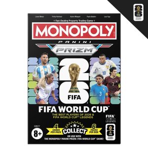 GAMES MONOPOLY PANINI PRIZM FIFA WORLD CUP BOOSTER BOX G2677