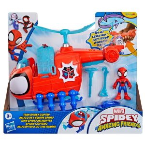 SPIDEY & HIS AMAZING FRIENDS TEAM SPIDEY COPTER NEW G1969