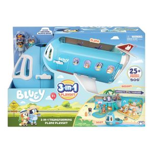 BLUEY 3-IN-1 AIRPLANE PLAYSET 17670