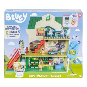 BLUEY LETS PLAY CHEF SUPERMARKET PLAYSET 18918