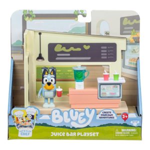 BLUEY LETS PLAY CHEF MINI PLAYSET JUICE BAR 18920