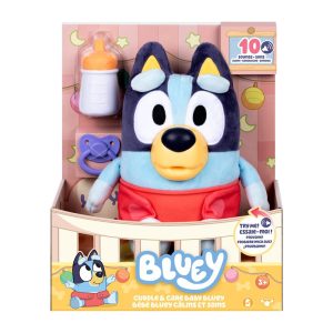 BLUEY PLUSH CUDDLE & CARE BABY BLUEY 18967