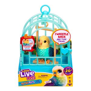 LITTLE LIVE PETS MY REALLY REAL BIRD & CAGE 26683