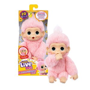LITTLE LIVE PETS MY BABY MINI MONKEY LUNA LEMO 26729