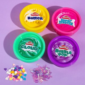 PLAY-DOH SLIME KAWAII 4PK 240418
