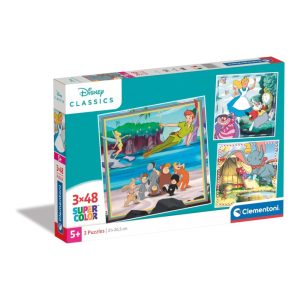 CLEMENTONI PUZZLE 3 BY 48 PIECES DISNEY CLASSIC